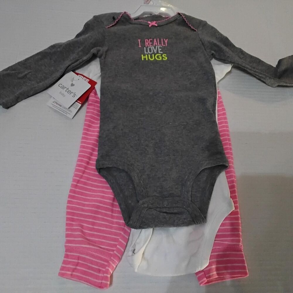 Carter-s Women's Pink Sleepsuits-babygrows
